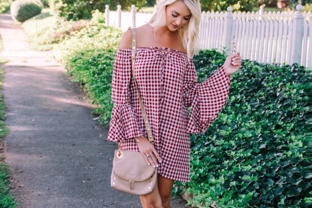 Capulet Red Gingham Dress