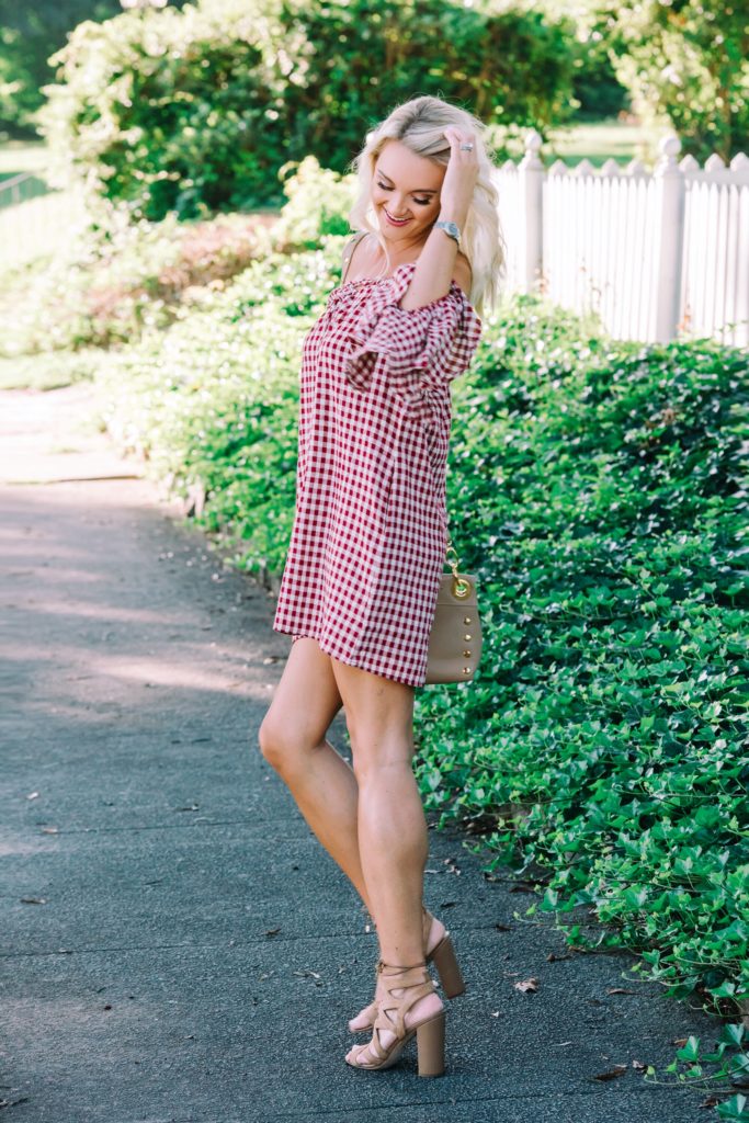 Capulet Red Gingham Dress