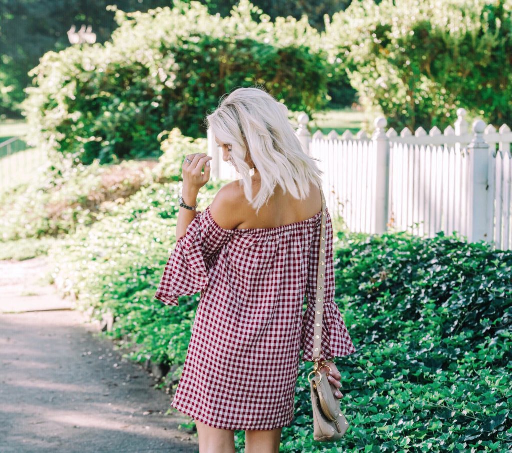 Capulet Red Gingham Dress